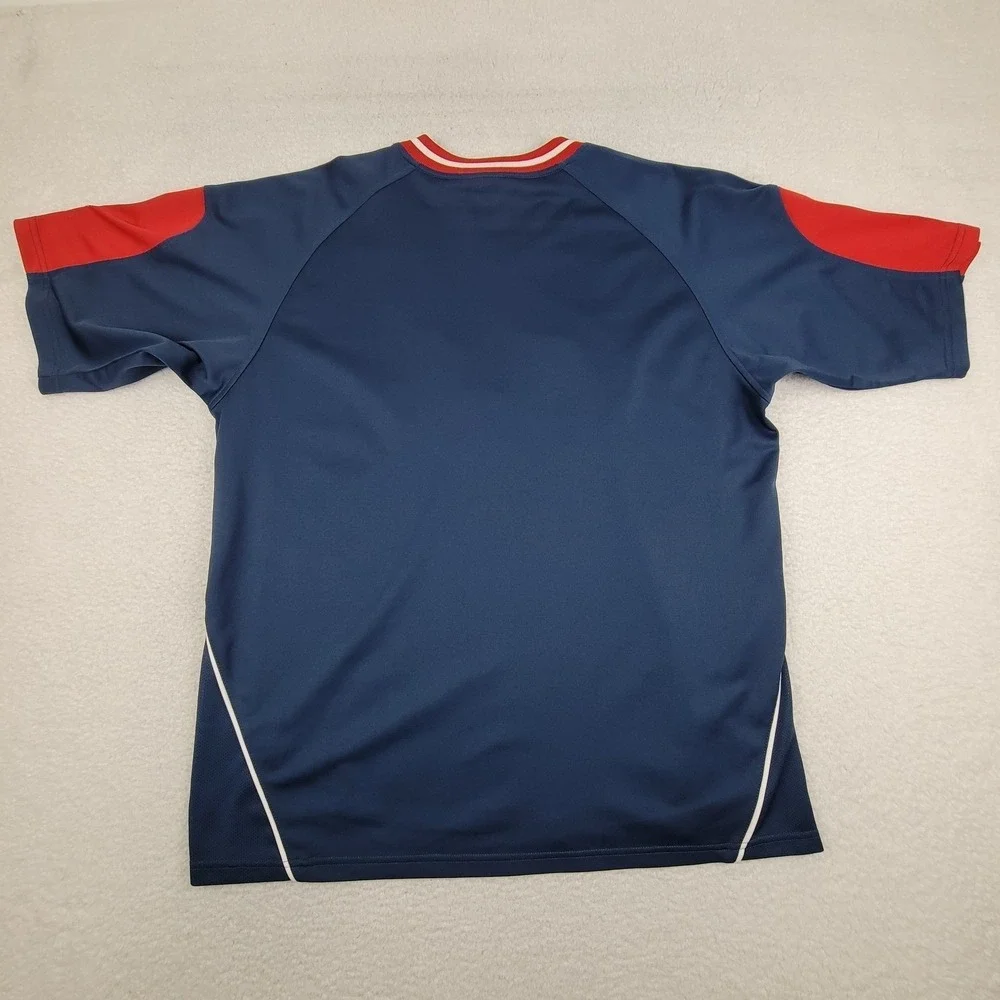 St. Louis Cardinals Shirt Mens XL Blue Red MLB Baseball Jersey Lee Sport Fan Tee - Picture 11 of 11